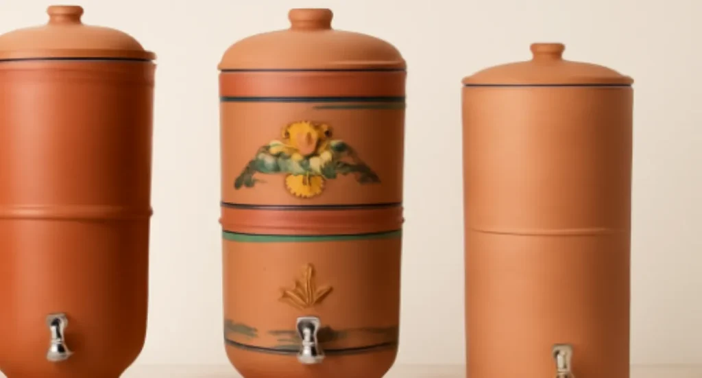 filtro de barro pequeno grande decorado e moderno saiba qual o melhor para voc 8cba88cb
