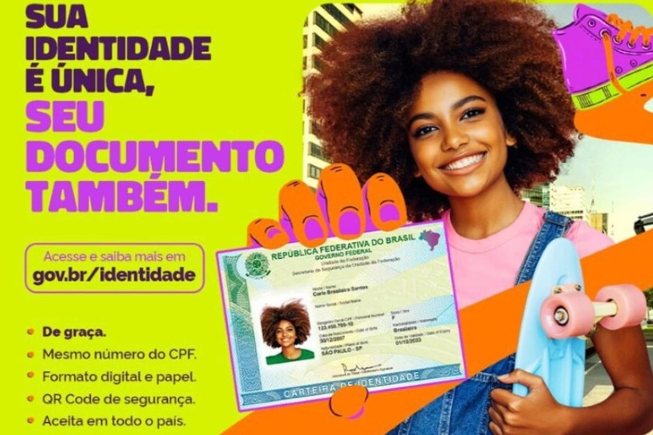 Emissão da Nova Carteira de Identidade acontece sem agendamento na próxima segunda (8); veja onde