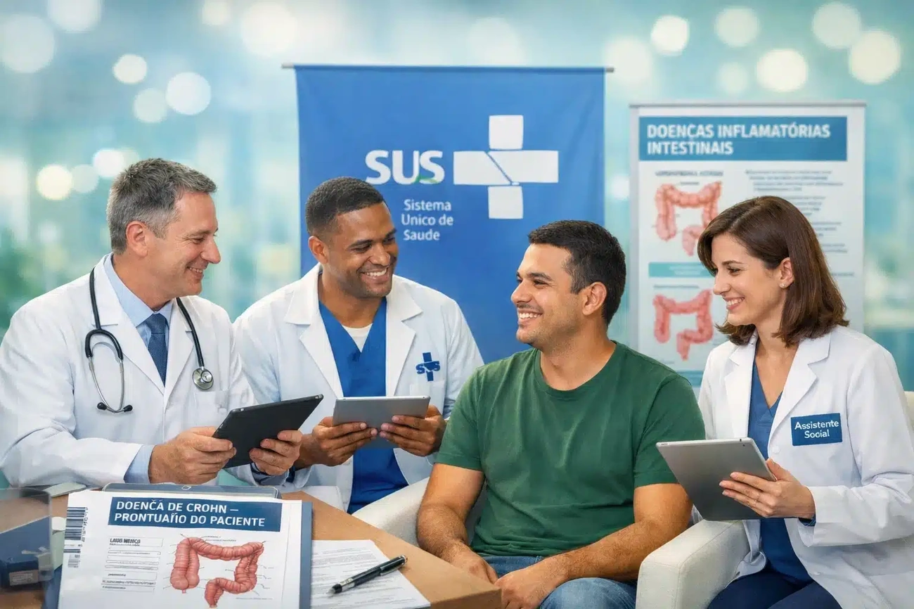 Doença de Crohn ganha atendimento completo no SUS hoje com Projeto de Lei